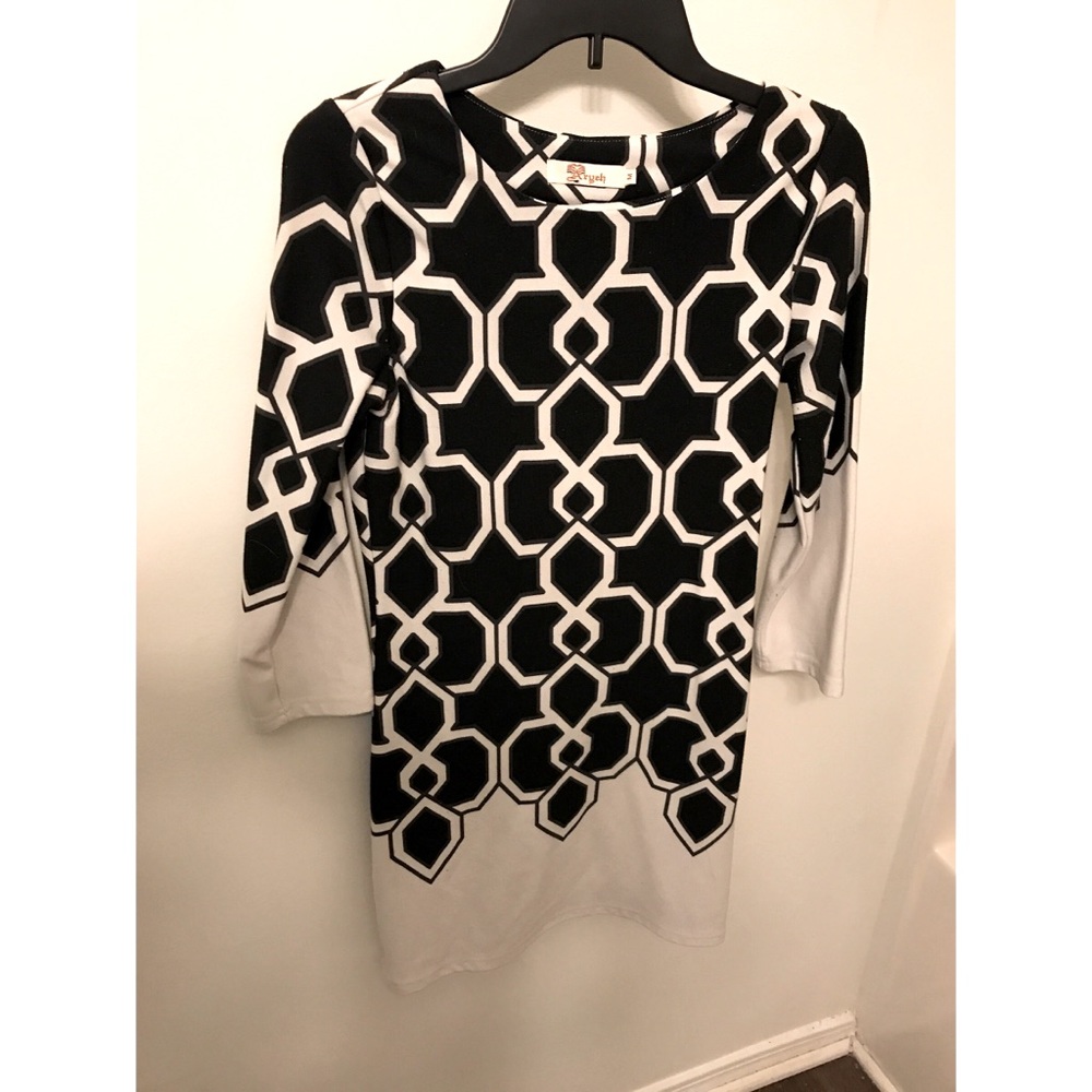 Women’s fitted dress.